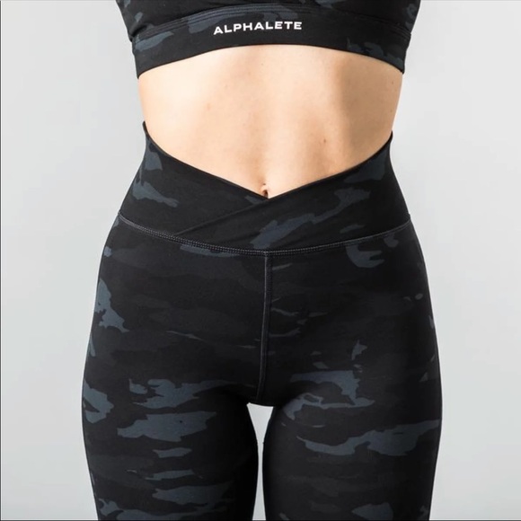 Camo Alphalete Surface Path Legging - Picture 1 of 7